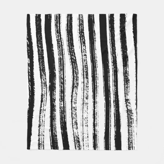 Zebraafdruk Fleece Deken (Voorkant)