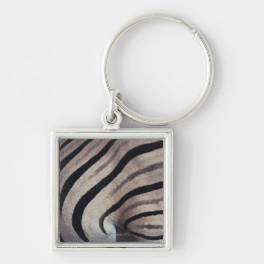 Zebraafdruk Sleutelhanger (Voorkant)