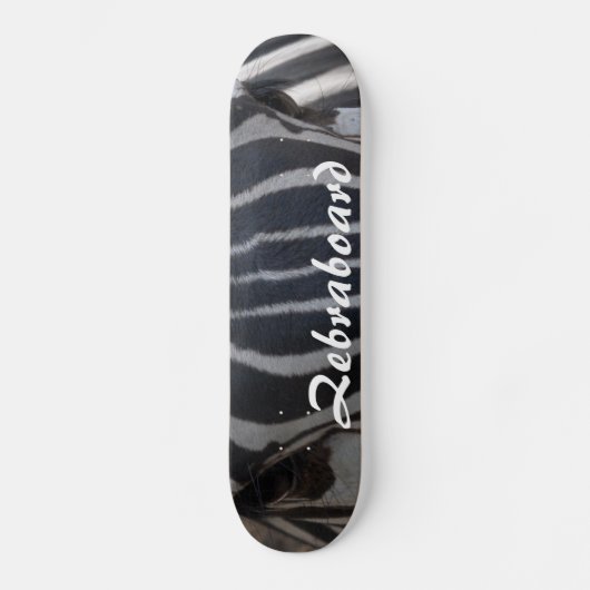 Zebrabord Skateboard (Voorkant)