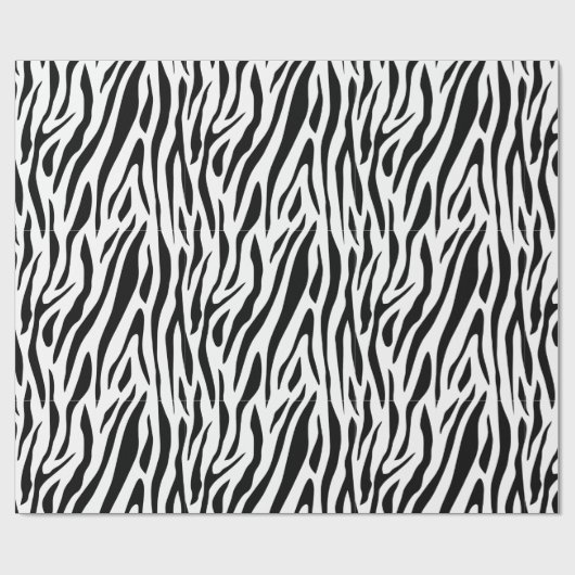 Zebradruk Cadeaupapier (Vlak)