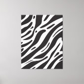 Zebradruk Canvas Afdruk (Voorkant)