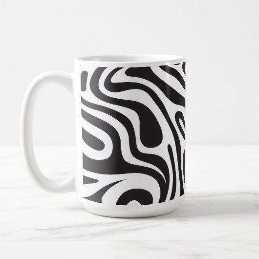 Zebradruk Koffiemok (Links)
