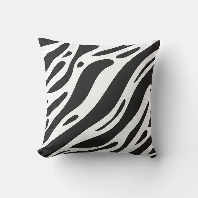 Zebradruk Kussen (Voorkant)
