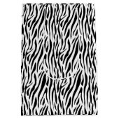 Zebradruk Medium Cadeauzakje (Achterkant)