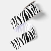 Zebradruk Satijnen Lint (Achterkant)