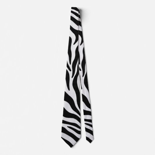 Zebradruk stropdas (Voorkant)