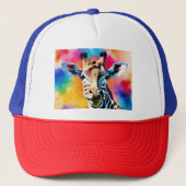 Zebraffe Trucker Pet (Voorkant)