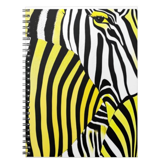 Zebralijnen Notitieboek (Voorkant)