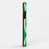 Zebralijnen - Shades of Lime Green Case-Mate iPhone Case (Achterkant/rechts)