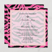 Zebralijnen/VOLLEDIG aanpasbaar Kaart (Voorkant / Achterkant)