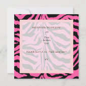 Zebralijnen/VOLLEDIG aanpasbaar Kaart (Achterkant)