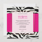 Zebralijnen/weduwen/weduwen Kaart (Achterkant)