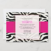 Zebralijnen/weduwen/weduwen Kaart (Achterkant)