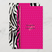 Zebralijnen/weduwen/weduwen Kaart (Voorkant / Achterkant)