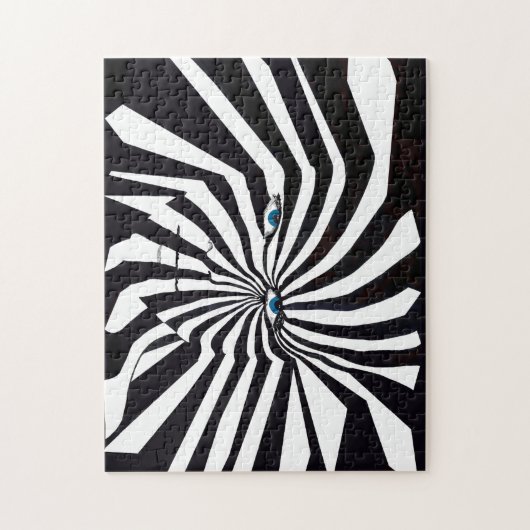 Zebraman puzzle legpuzzel (Verticaal)