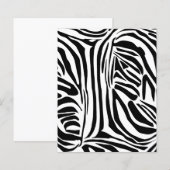 Zebrapatroon (Voorkant / Achterkant)