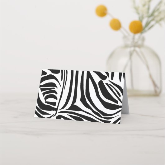 Zebrapatroon Afsprakenkaart (Voorkant)