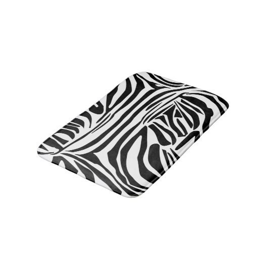Zebrapatroon Badmat (Gekanteld)
