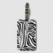 Zebrapatroon Bagagelabel (Voorkant (verticaal))