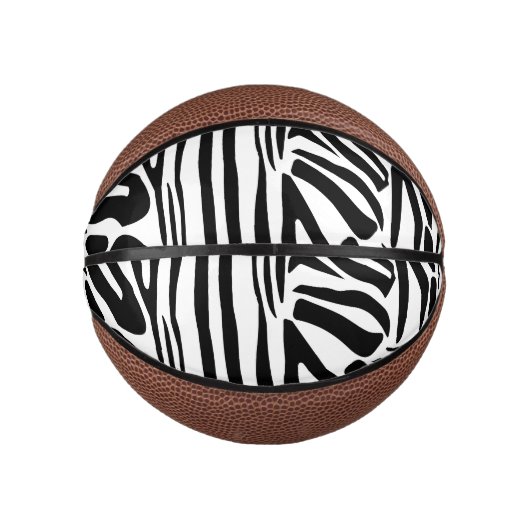 Zebrapatroon Basketbal (Voorkant)