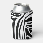 Zebrapatroon Blikjeskoeler (Blikje Voorkant)