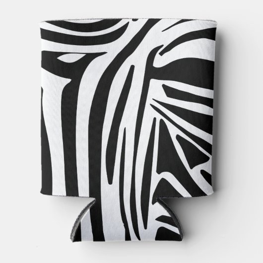 Zebrapatroon Blikjeskoeler (Voorkant)