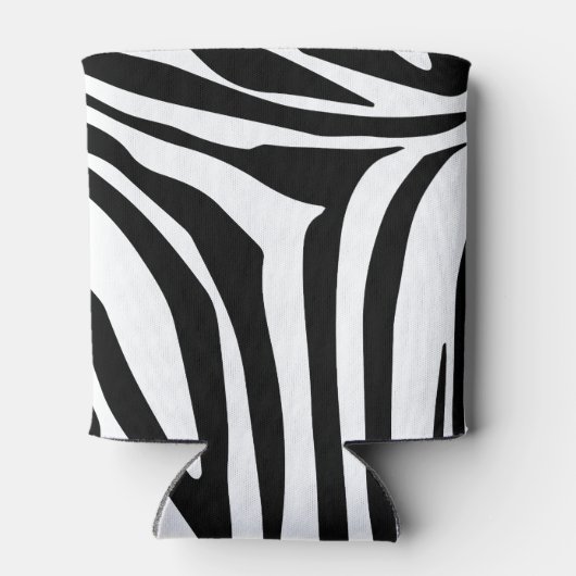 Zebrapatroon Blikjeskoeler (Achterkant)