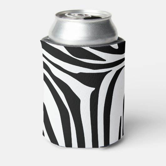 Zebrapatroon Blikjeskoeler (Blikje Achterkant)