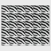 Zebrapatroon Cadeaupapier (Vlak)