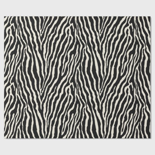 Zebrapatroon Cadeaupapier (Vlak)