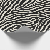 Zebrapatroon Cadeaupapier (Hoek)