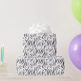 Zebrapatroon Cadeaupapier