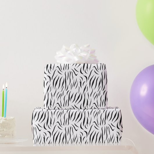 Zebrapatroon Cadeaupapier (Feestgeschenken)