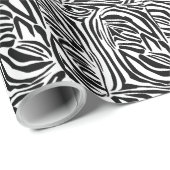 Zebrapatroon Cadeaupapier (Rol Hoek)