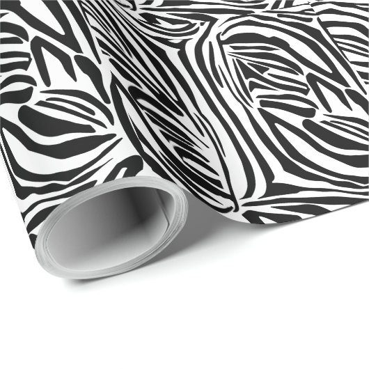 Zebrapatroon Cadeaupapier (Rol Hoek)