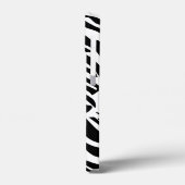 Zebrapatroon Case-Mate iPhone Case (Achterkant / Links)