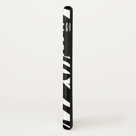 Zebrapatroon Case-Mate iPhone Case (Achterkant/links)