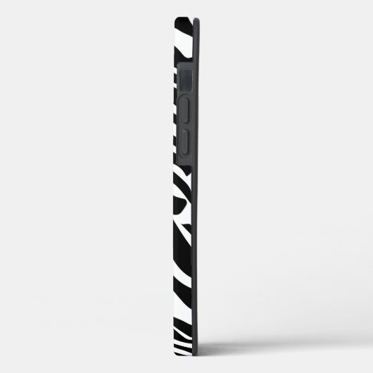 Zebrapatroon Case-Mate iPhone Case (Achterkant / Links)