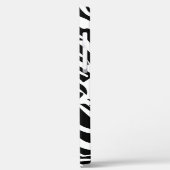 Zebrapatroon Case-Mate iPhone Case (Achterkant / Links)