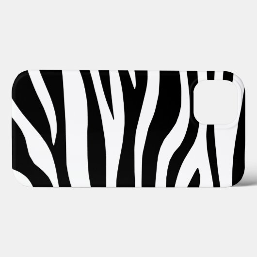 Zebrapatroon Case-Mate iPhone Case (Achterkant (horizontaal))