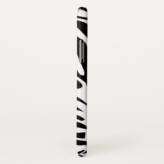 Zebrapatroon Case-Mate iPhone Case (Achterkant / rechts)