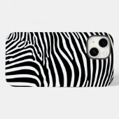 Zebrapatroon Case-Mate iPhone Case (Achterkant (horizontaal))