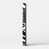 Zebrapatroon Case-Mate iPhone Case (Achterkant / Links)