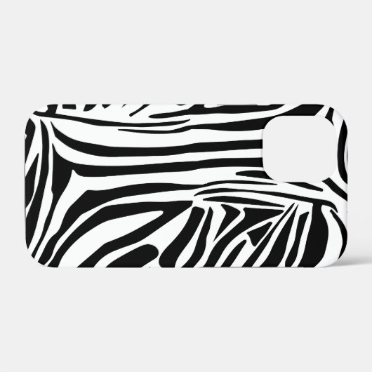 Zebrapatroon Case-Mate iPhone Case (Achterkant (horizontaal))