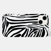 Zebrapatroon Case-Mate iPhone Case (Achterkant (horizontaal))