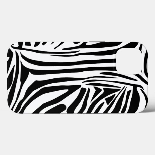 Zebrapatroon Case-Mate iPhone Case (Achterkant (horizontaal))