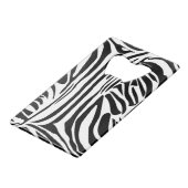 Zebrapatroon Creditkaart Flessenopener (Achterkant Gekanteld)