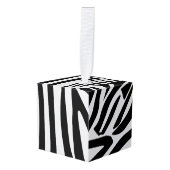 Zebrapatroon Decoratie (Voorkant hoekig)