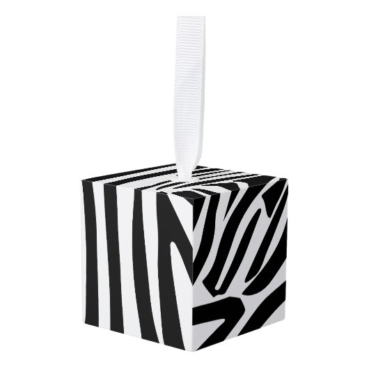 Zebrapatroon Decoratie (Voorkant hoekig)