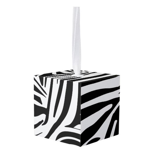 Zebrapatroon Decoratie (Achter hoekig)
